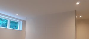 verlaagd plafond badkamer