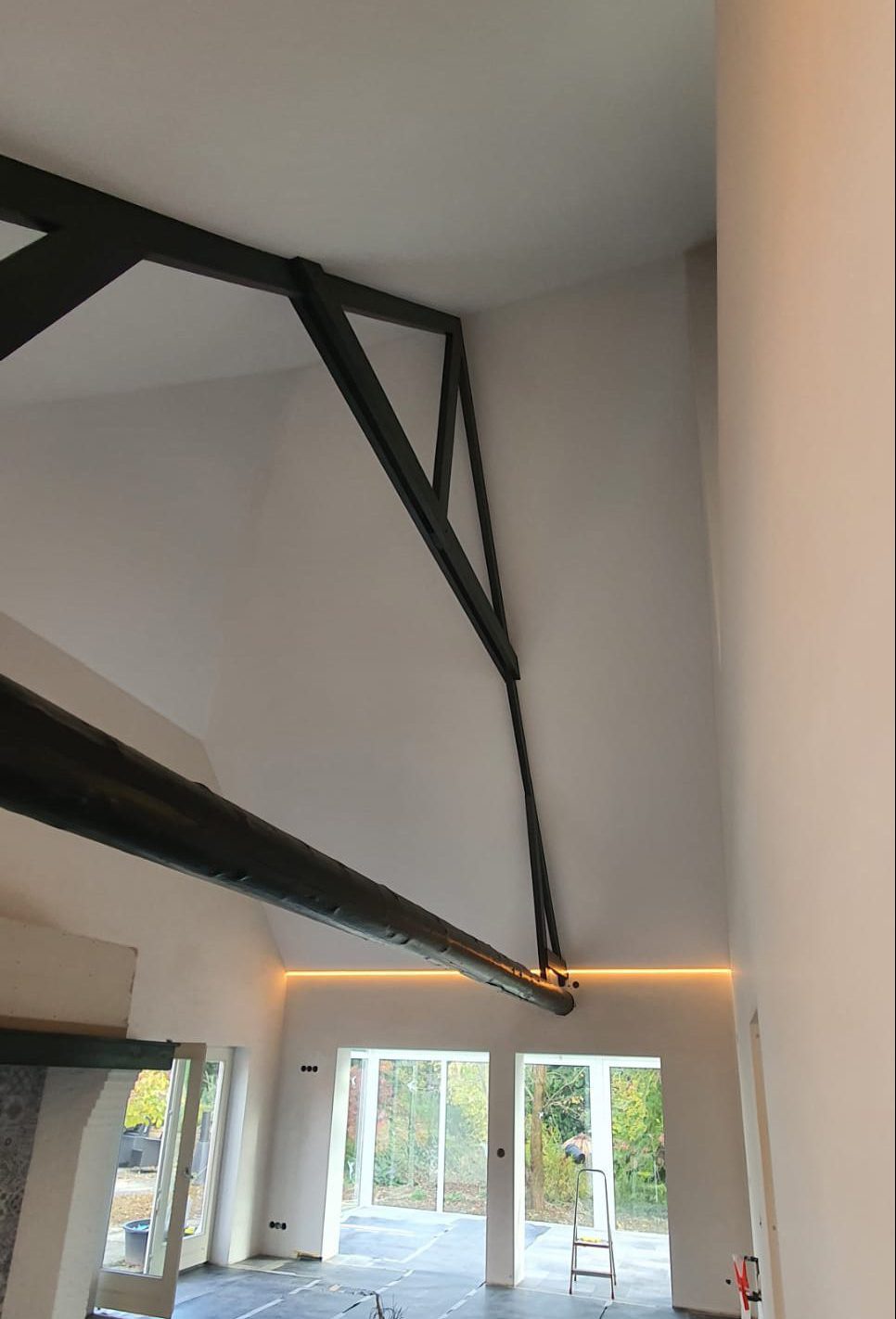 Woonboerderij met balkenplafond